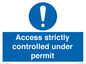 MV14649: Access strictly controlled under permit