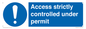 MV14649: Access strictly controlled under permit