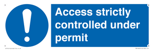 MV14649: Access strictly controlled under permit