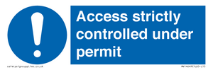 MV14649: Access strictly controlled under permit