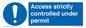MV14649: Access strictly controlled under permit