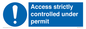 MV14649: Access strictly controlled under permit