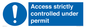 MV14649: Access strictly controlled under permit