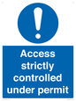 MV14649: Access strictly controlled under permit