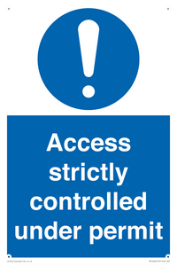 MV14649: Access strictly controlled under permit