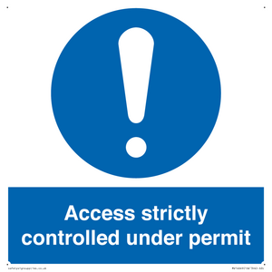 MV14649: Access strictly controlled under permit