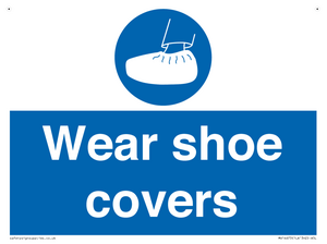 MV14673: Wear shoe covers