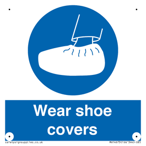 MV14673: Wear shoe covers