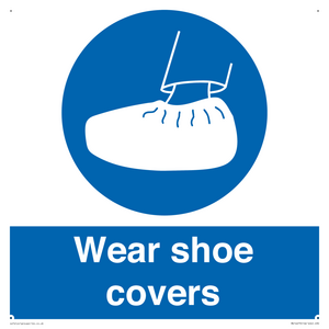 MV14673: Wear shoe covers