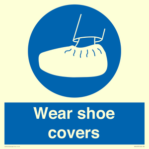 MV14673: Wear shoe covers