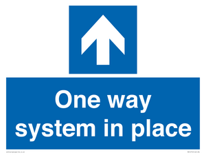 MV14774: One way system in place