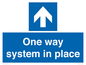 MV14774: One way system in place