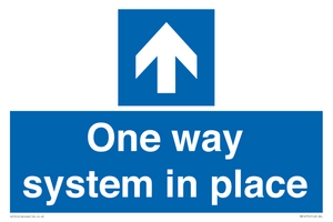 MV14774: One way system in place