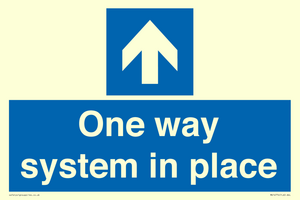 MV14774: One way system in place