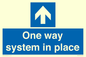 MV14774: One way system in place