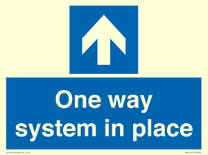MV14774: One way system in place