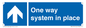 MV14774: One way system in place