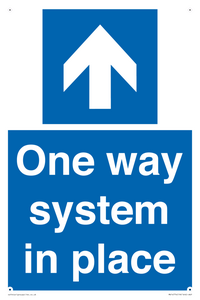 MV14774: One way system in place