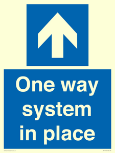 MV14774: One way system in place