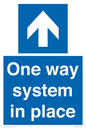 MV14774: One way system in place