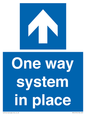 MV14774: One way system in place
