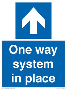 MV14774: One way system in place