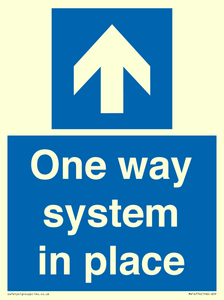 MV14774: One way system in place