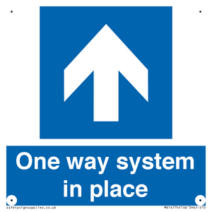 MV14774: One way system in place
