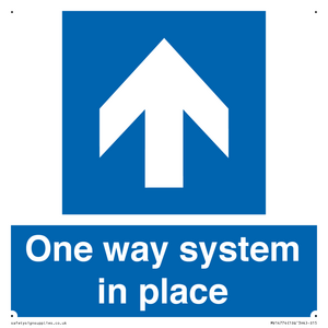 MV14774: One way system in place
