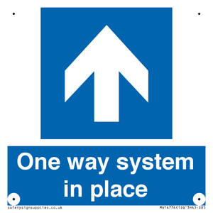 MV14774: One way system in place