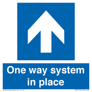 MV14774: One way system in place
