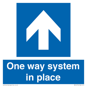 MV14774: One way system in place