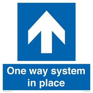 MV14774: One way system in place