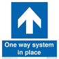 MV14774: One way system in place