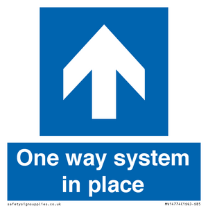 MV14774: One way system in place