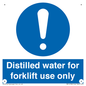 MV14780: Distilled water for forklift use only
