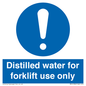 MV14780: Distilled water for forklift use only