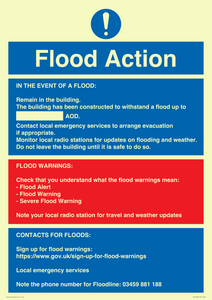MV15366: Flood Action Notice - Remain in building