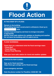 MV15366: Flood Action Notice - Remain in building