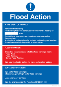 MV15366: Flood Action Notice - Remain in building