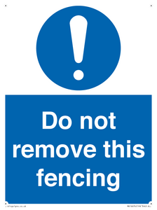 MV16674: Do not remove this fencing