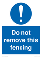 MV16674: Do not remove this fencing