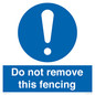 MV16674: Do not remove this fencing