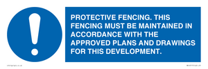 MV16717: Protective fencing