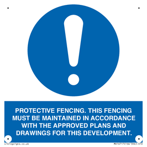 MV16717: Protective fencing