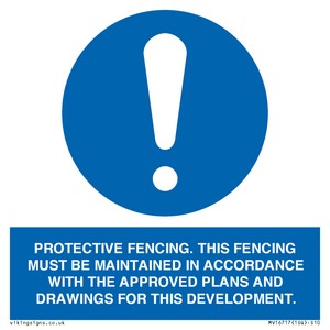 MV16717: Protective fencing