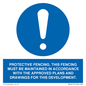 MV16717: Protective fencing