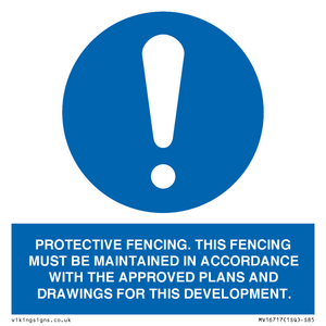 MV16717: Protective fencing