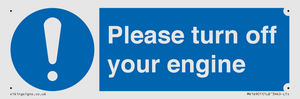 MV16901: Please turn off your engine