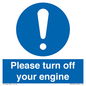 MV16901: Please turn off your engine